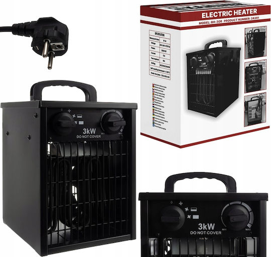 Startseite Ventilatorenheizung Allgemeine Verwendung Bormann 3000W Grau
