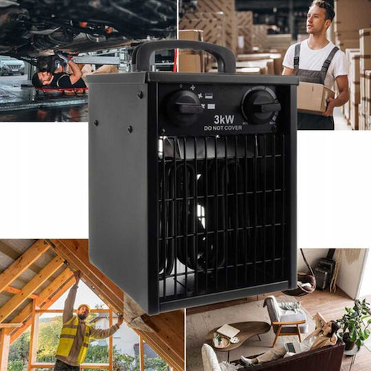 Startseite Ventilatorenheizung Allgemeine Verwendung Bormann 3000W Grau