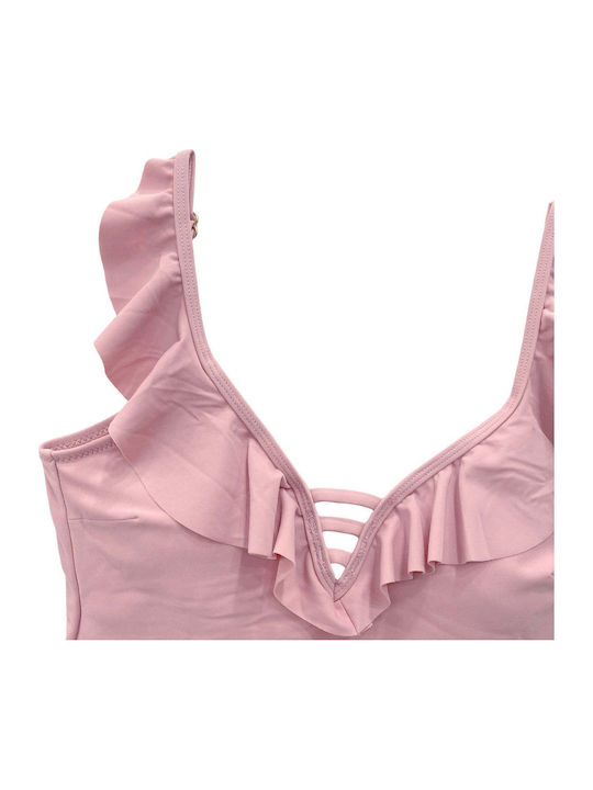 Ein Stück Badeanzug Rosa
