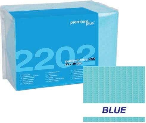 Premium Plus Zahntücher Patienten 3ply 33cm x 45cm 50 Stück Hellgrün