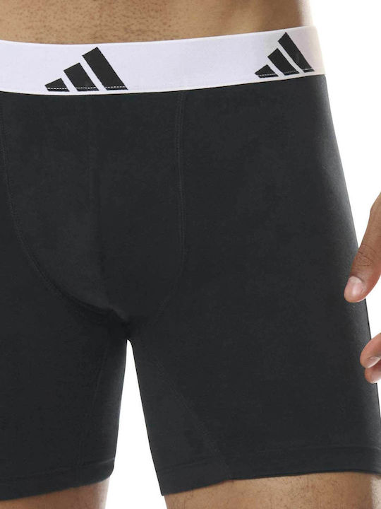 Herren Boxershorts Schwarz 3er Pack