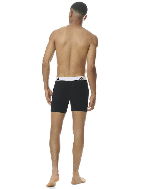 Herren Boxershorts Schwarz 3er Pack