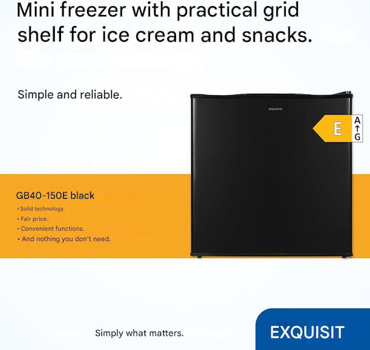 Exquisit Congelator vertical 31 l