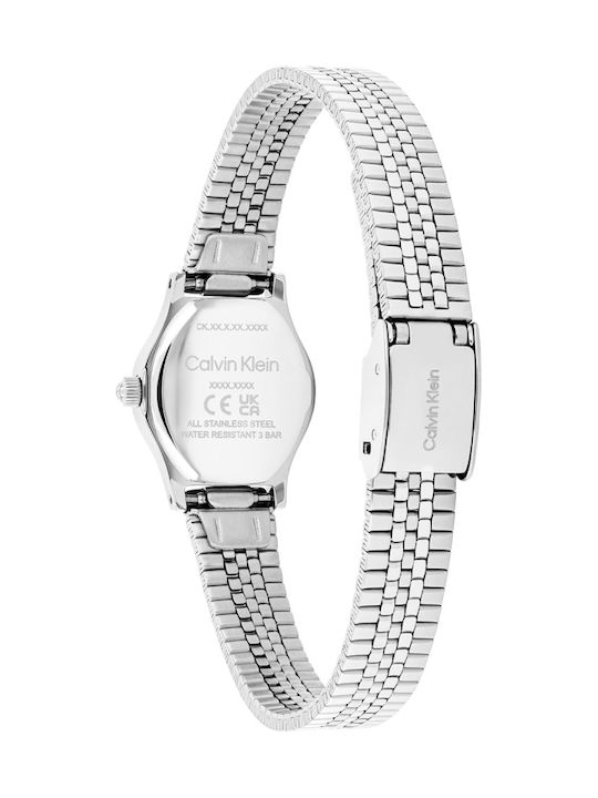 Calvin Klein Contemporary Ceas Dama Baterie Cu Brățară Din Metal Calvin Klein Contemporary Ceas Dama Baterie Cu Brățară Din Metal