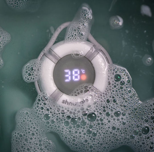 Shnuggle Digital Bade-Thermometer bis Grau