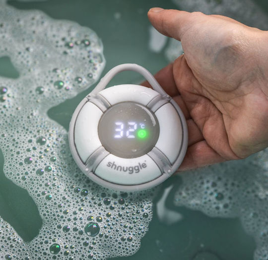 Shnuggle Digital Bade-Thermometer bis Grau