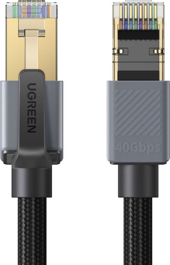 Ugreen F/FTP Кат.8 (40Gbps) Мрежови Кабел Ethernet 3m Черен