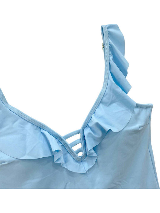 Light Blue Swimsuit