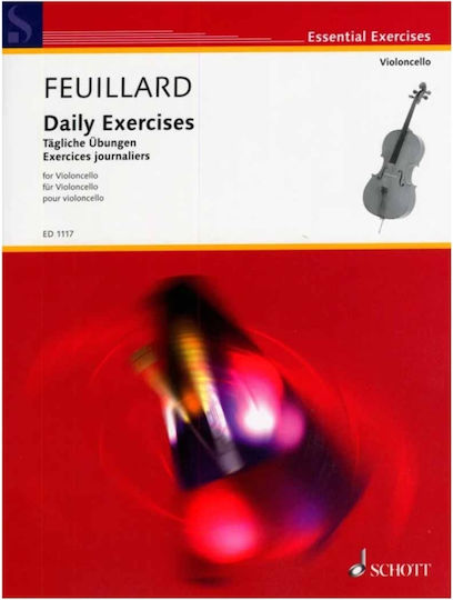 Schott Feuillard - Daily Exercises For Violoncello за Виолончело