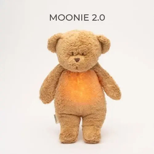 Sleep Aid Moonie 2.0 Cappuccino and Babyono 3 Pieces Muslin
