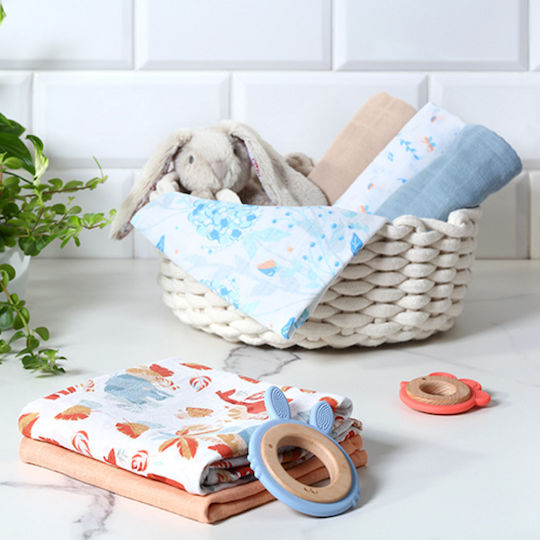 Sleep Aid Moonie 2.0 Cappuccino and Babyono 3 Pieces Muslin