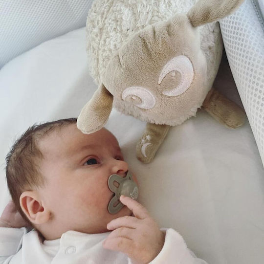 Offer Swaddle Blanket Blisssnug Lovely Apples Pink & Ewan Deluxe Sheep Sleep Aid