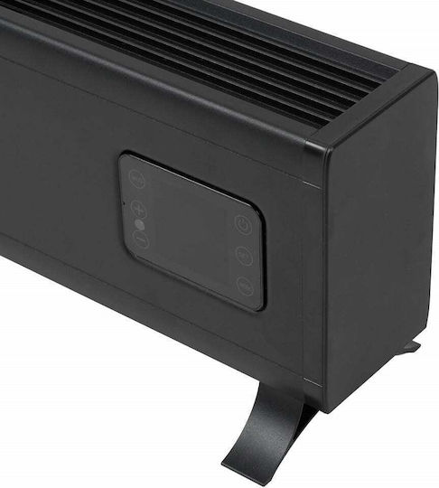 Eurom Convector Electric De Pardoseală 1500W Cu Termostat Electronic Și WiFi 120x17cm Negru