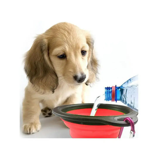 Verk Group Futternapf & Wasserschale für Hund 400ml in Roter Farbe