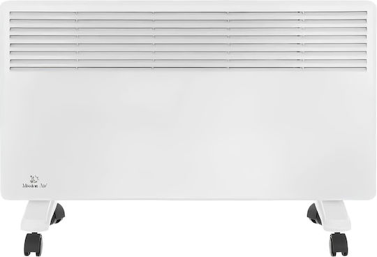 Mission Air Miami Θερμοπομπός Δαπέδου 2500W 89x42cm Λευκός