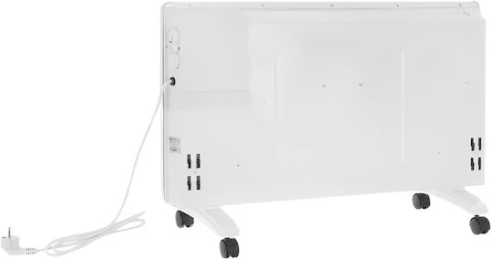 Mission Air Miami Θερμοπομπός Δαπέδου 2500W 89x42cm Λευκός