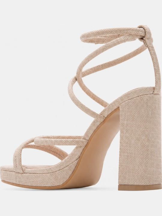 Beige Sandals