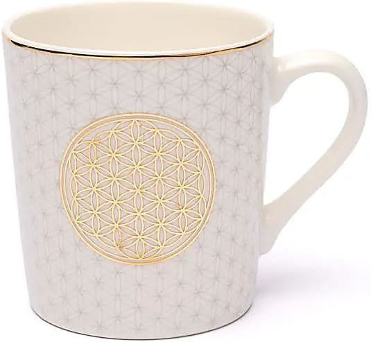 Yogi & Yogini Κούπα από Πορσελάνη Καφέ 250ml