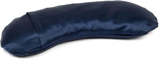 Bodhi Reisekopfkissen Mit Seide Navy Blau