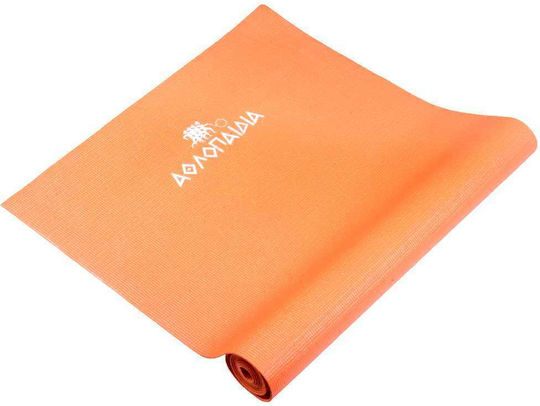 Athlopaidia Exercise Mat Orange (173x61x0.3cm)