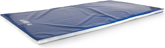 AMILA Fitnessmatte für Kunstturnen Blau (200x100x4cm)