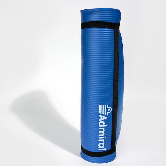 Admiral Fitnessmatte Pilates Blau (183x61x1cm)