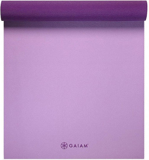 Gaiam Plum Jam Exercise Mat Purple (173x61x0.6cm)