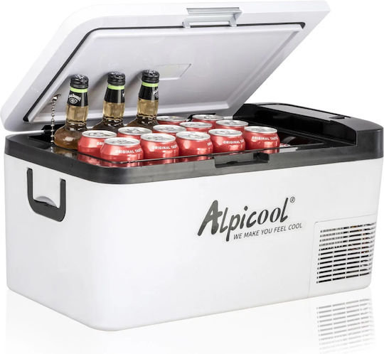 Alpicool Преносимо хладилник 20lt 100-240V Сив