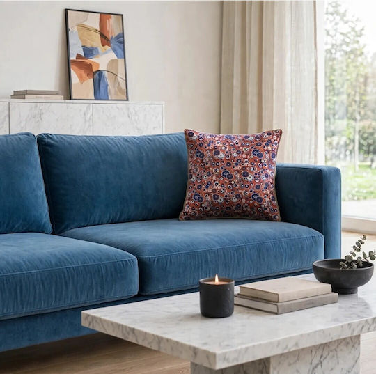 Oxygen Decorative Pillow Case Dark Blue 45x45cm