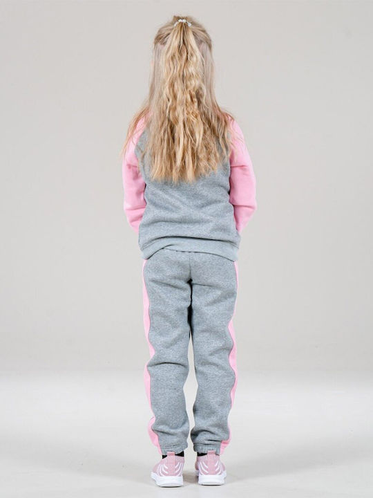 Kids Sweatpants Set Gray 2pcs FUTURA CREW