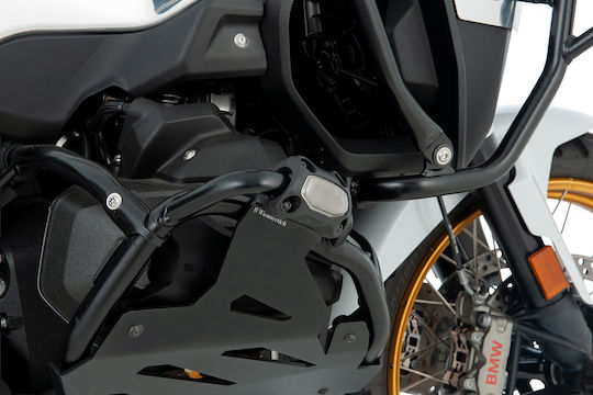 Протектори Защитни Решетки За Двигател Bmw F 900 Gs Adv Черни-Сребристи Комплект