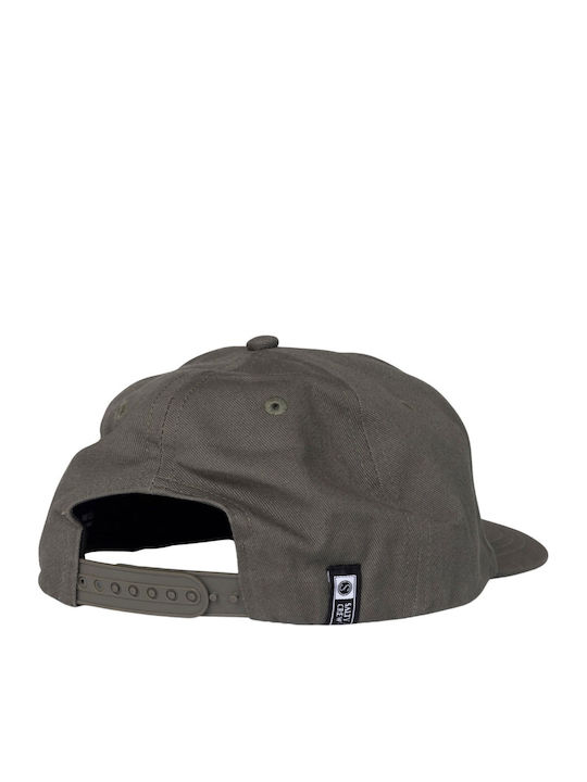 Salty Crew Shop Script Snapback Cap Washed Green
