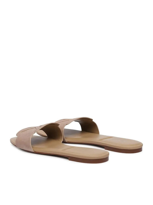 Sandale Casual Damă Din Piele Maro