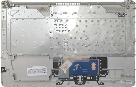 Laptop Keyboard Keyboard Palmrest Hp 17-by 17-ca 17t-by400 17-by2004nv 17-ca0000au 17-ca0000ax 17-ca0001a 17z-ca300 6070b1308113 L22750-001 L92783-001 L20193-001 L48409-001 US Silver Code 40987usnoblpalmsil