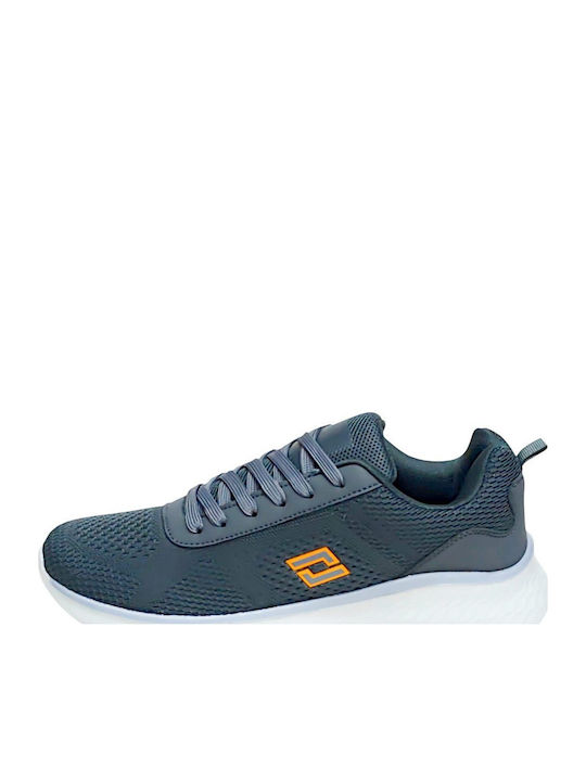 Men's Sneakers Grey M-25833-3-Grey