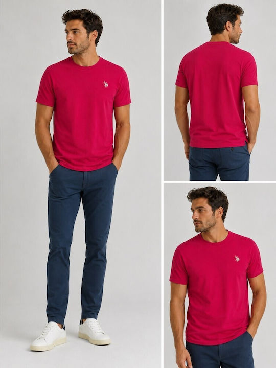 Assn T-Shirt Fuchsie Herrenblusen