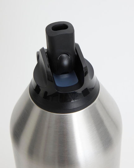 Chilly's Thermos Bottle Stainless Steel BPA Free 500ml Stainless Steel with Straw, Mouthpiece, Loop and Handle