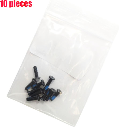 Screws Set Laptop Hp Pavilion 15-ac 15-ay 15-af 15-ba 250 G4 255 G4 256 G4 250 G5 255 G5 256 G5 Bottom Case Screws 2.5mm X 8mm 10pcs Code 1-bolt006