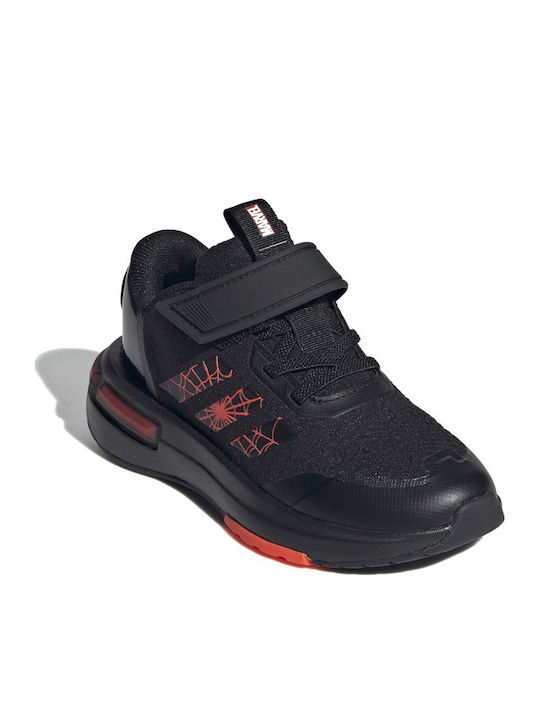 Marvel Spidey Racer Παιδικά Sneakers με Σκρατς Μαύρα