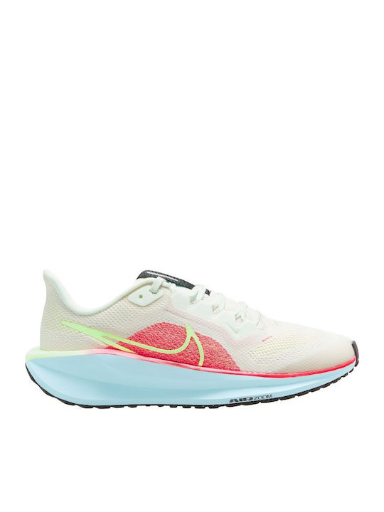 Air Zoom Pegasus 41 Αθλητικά Παιδικά Παπούτσια Running με Κορδόνια Μπεζ