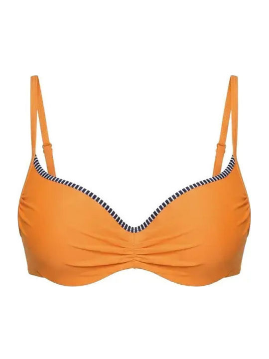 Bikini Σουτιέν με Ενίσχυση Πορτοκαλί