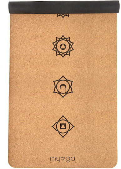 Myga Myga Trainingsmatte Yoga Beige (200x70cm)