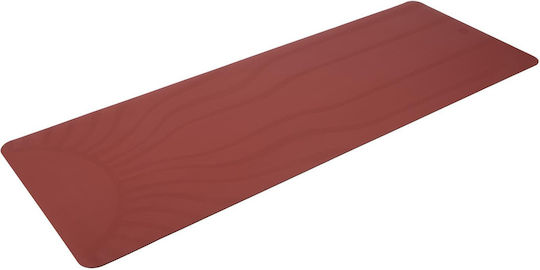 Bodhi Στρώμα Γυμναστικής Yoga Κόκκινο (185x66cm)