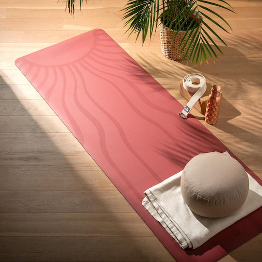 Bodhi Στρώμα Γυμναστικής Yoga Κόκκινο (185x66cm)