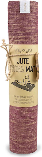 Myga Saltea de Yoga Bej pentru Exerciții (183x61cm)