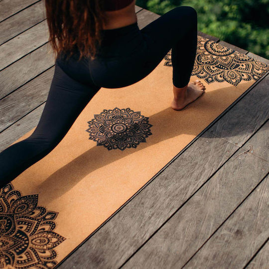 Yoga Design Lab Матрак За Фитнес Yoga Черен (178x61см)