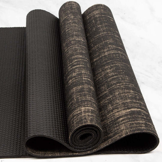 Myga Activ Space Trainingsmatte Yoga Schwarz (183x61cm)