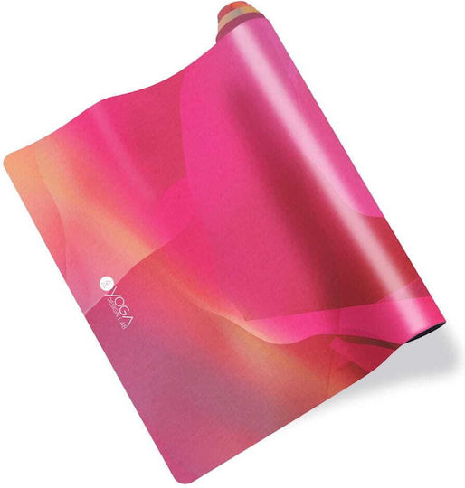 Yoga Design Lab Yoga Trainingsmatte Rosa 178x61cm