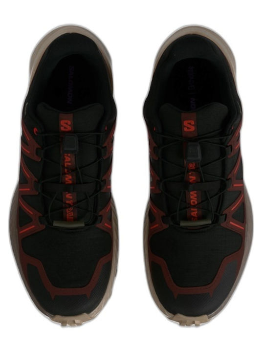Salomon Speedcross Peak Men's Hiking Shoes Waterproof with Gore-Tex Membrane Red