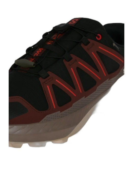 Salomon Speedcross Peak Men's Hiking Shoes Waterproof with Gore-Tex Membrane Red